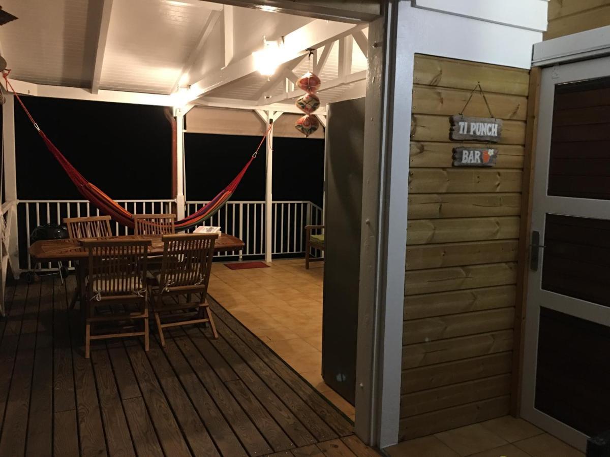 Grand Bungalow Avec Piscine Et Vue Mer Bouillante Eksteriør billede